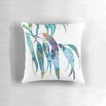 Gum leaf pillow with natural eucalyptus leaves, perfect for adding a touch of Australian botanicals to your home decor