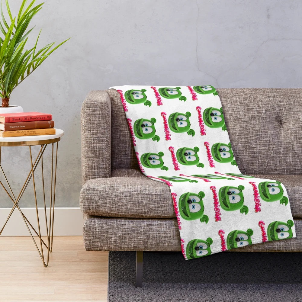 Gummibar the Gummy Bear Inspired Plush Blanket