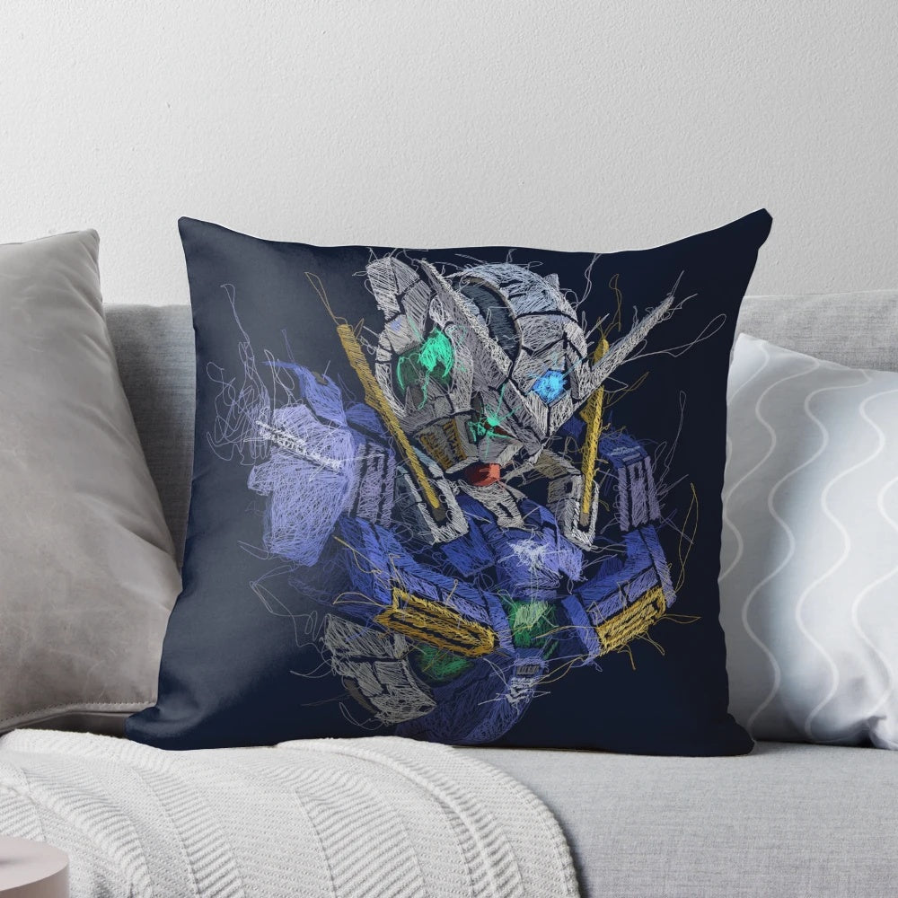 Gundam Exia GN-001 Mobile Suit Gundam 00 Anime Pillow