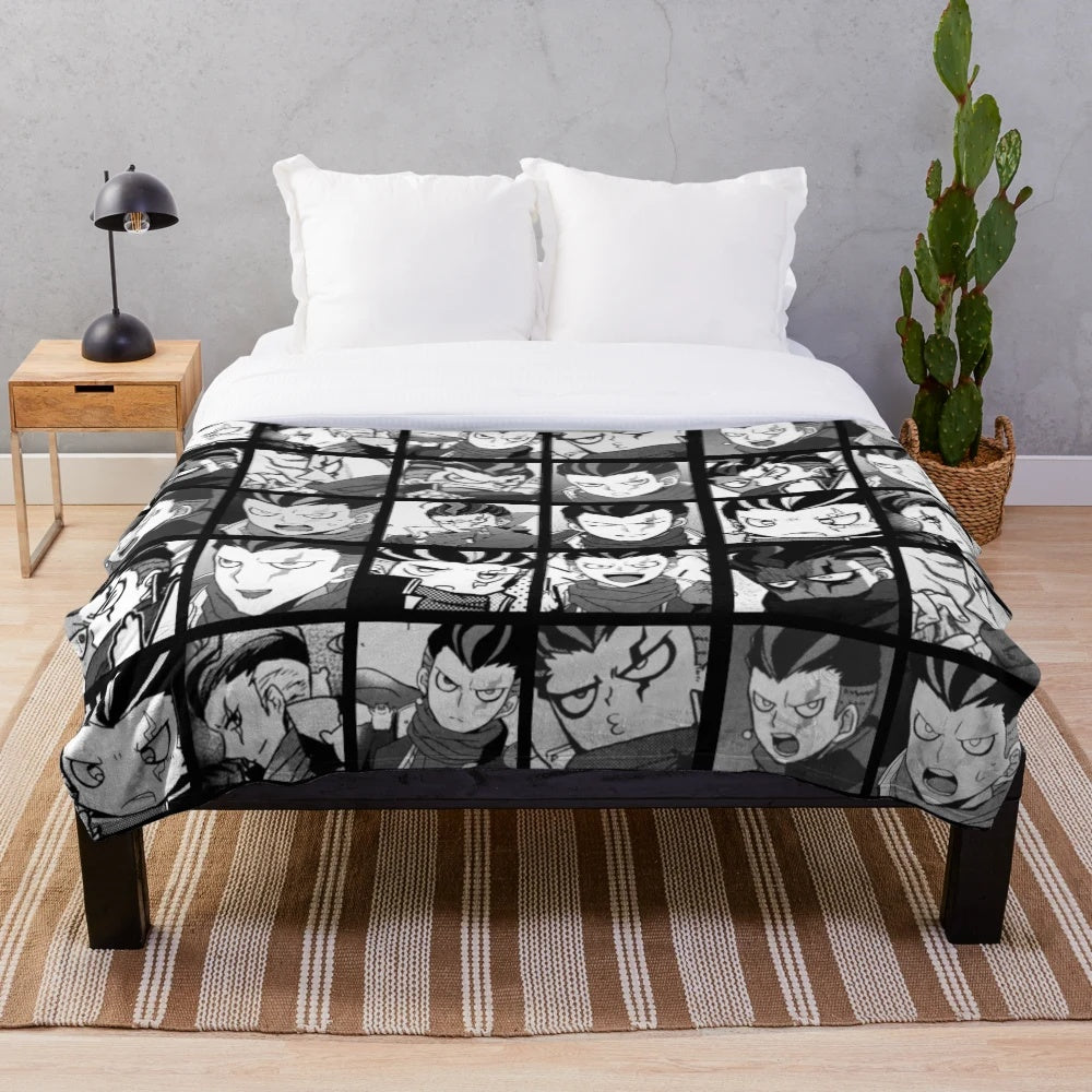 Gundham Tanaka Inspired Plush Blanket - Danganronpa Collection