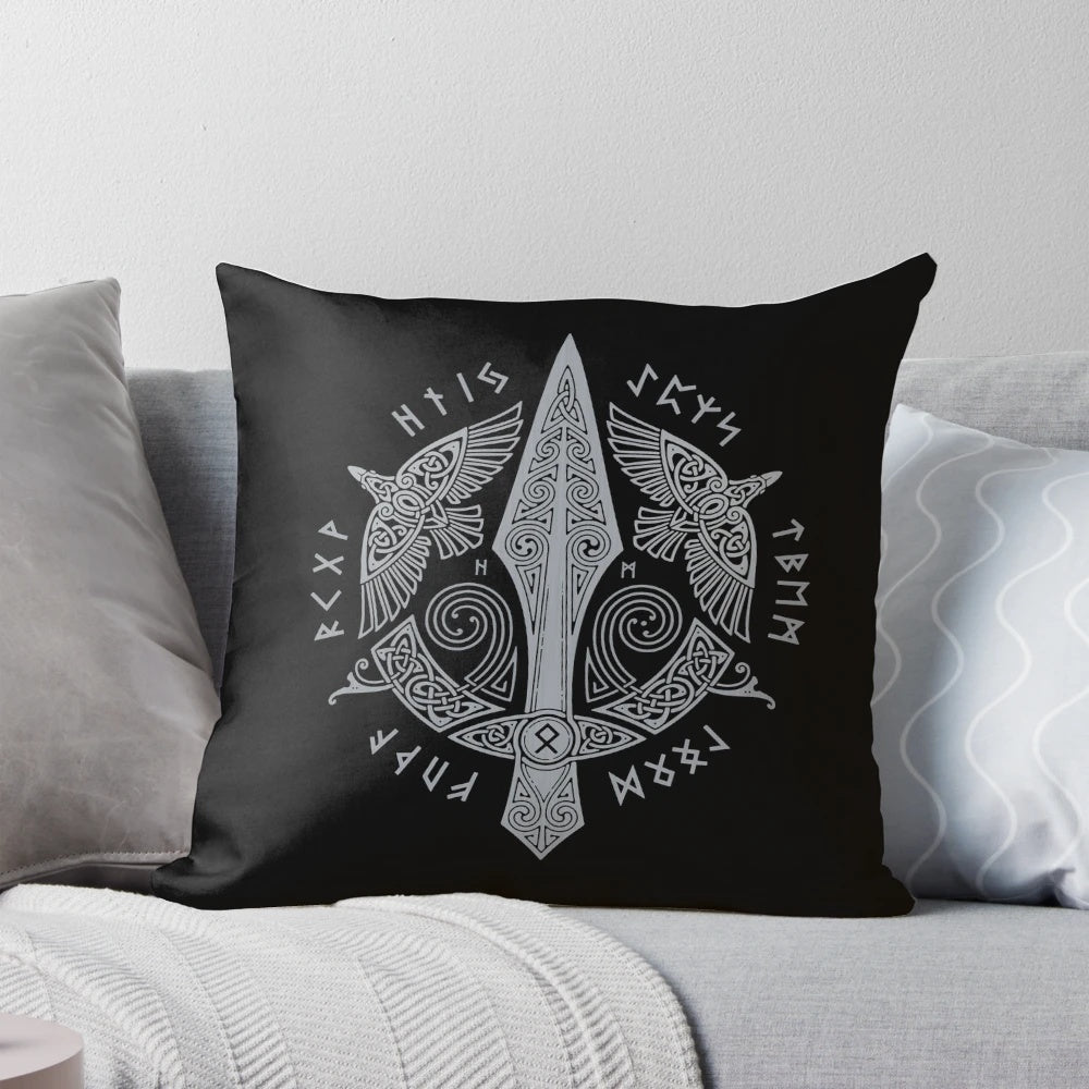 Gungnir - the Mystical Nordic Mythology Spear of Odin Pillow