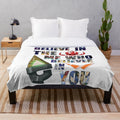 Gurren Lagann Kamina Quote Plush Blanket