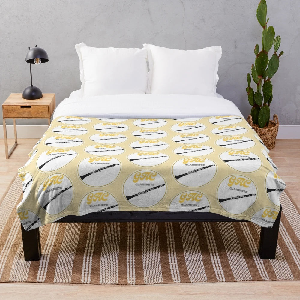 Gustavus Clarinets Plush Blanket
