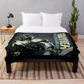 Guyver plush blanket featuring the iconic science fiction character