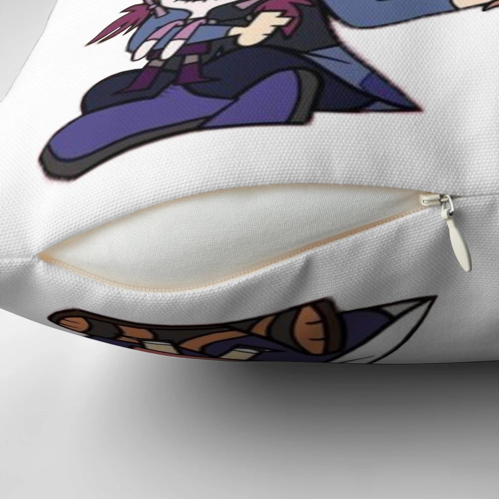 Gwen and Courtney Total Dramarama Kids Pillow, featuring characters from the popular TV show