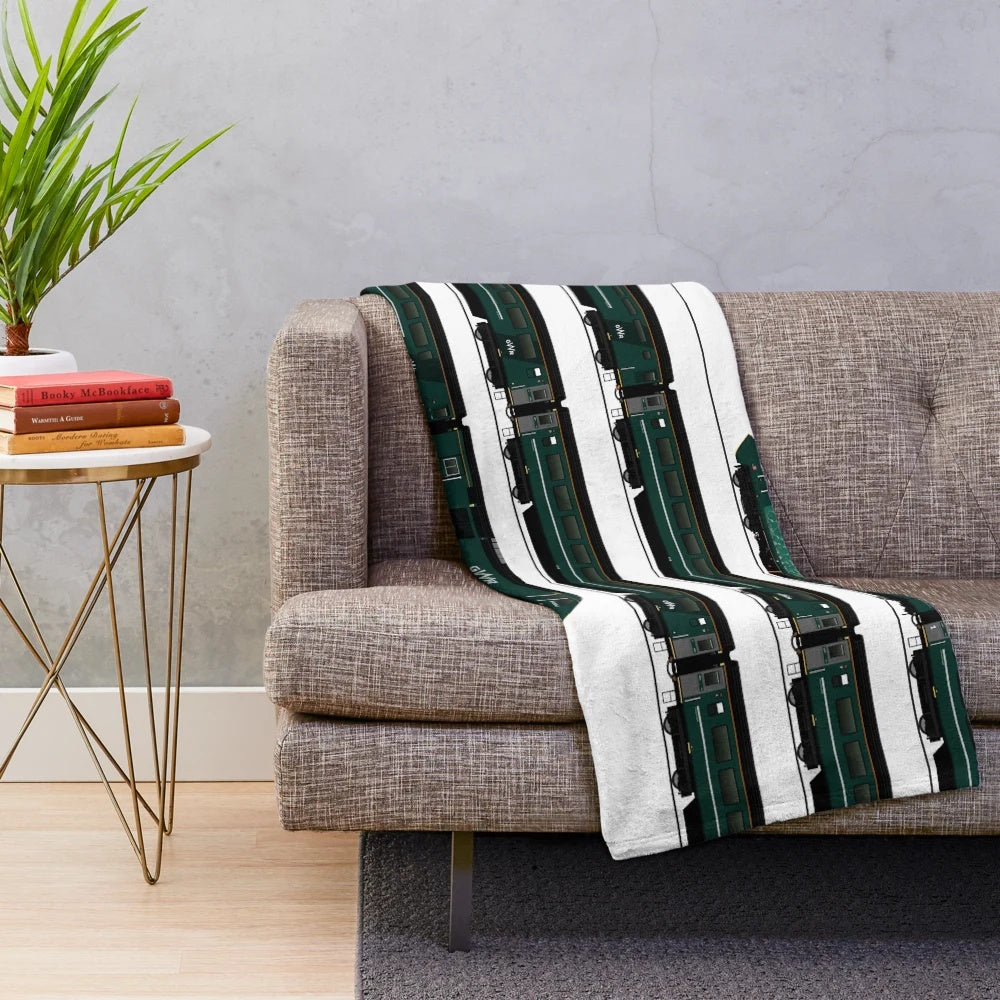GWR HST Intercity 125 Inspired Plush Blanket