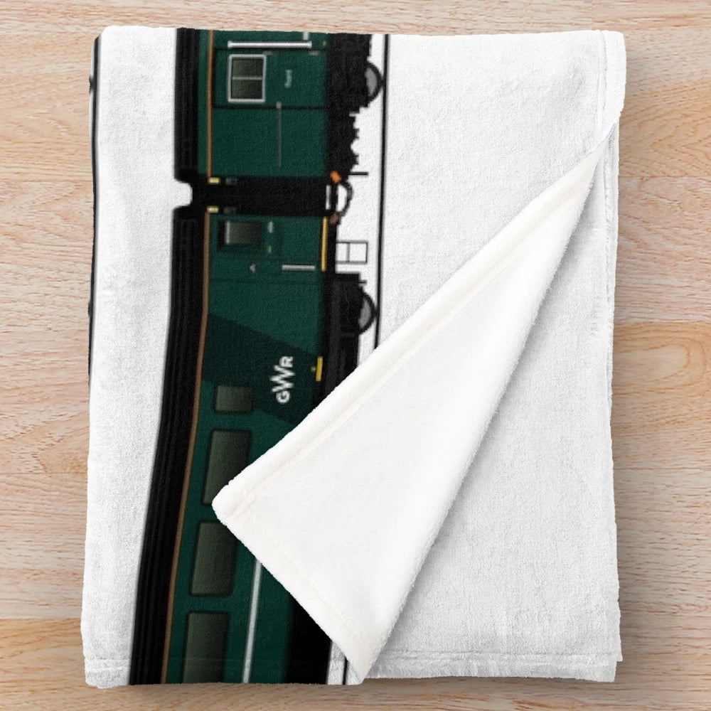 GWR HST Intercity 125 Inspired Plush Blanket
