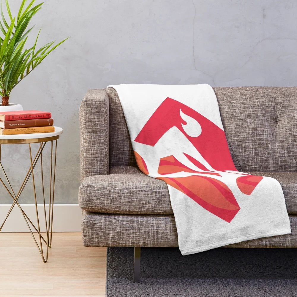 Gymnastics acrobatic games plush blanket