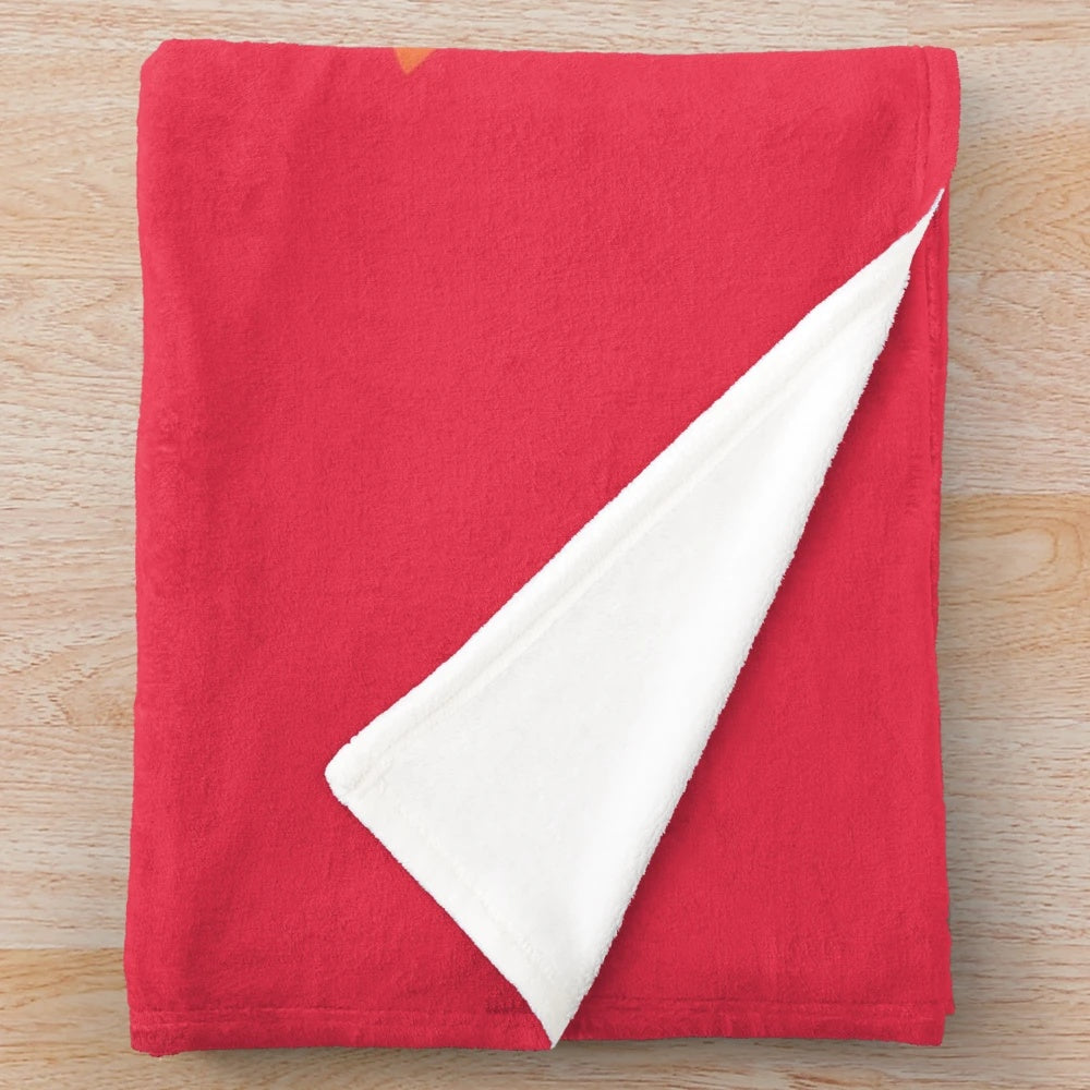 Gymnastics trampoline plush blanket