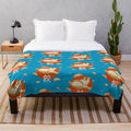 Gyoza Fairy Plush Blanket, featuring anime-inspired design