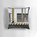 Hacienda Pillow - Celebrate the legendary Manchester club scene with this stylish design