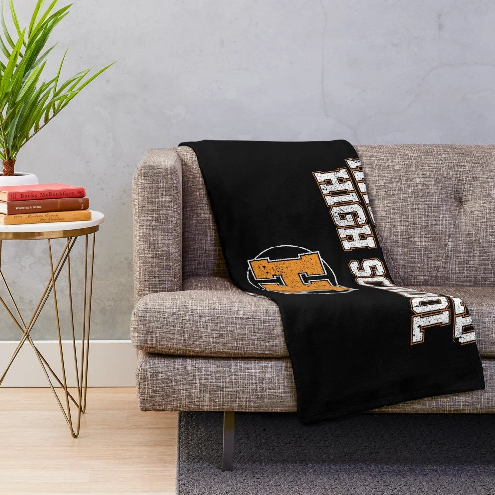 Haddonfield High School Inspired Horror Movie Plush Blanket