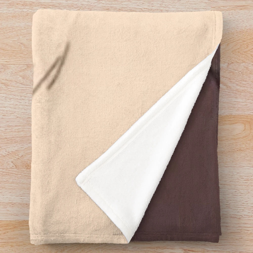 Haikyuu-inspired Oikawa plush blanket featuring the iconic ear design