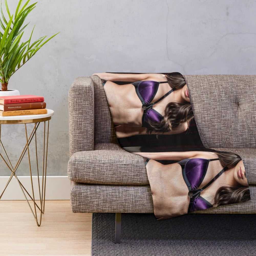 Hailee Steinfeld inspired plush blanket