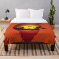 Hakuna Matata inspired plush blanket with Simba, Timon, and Pumba