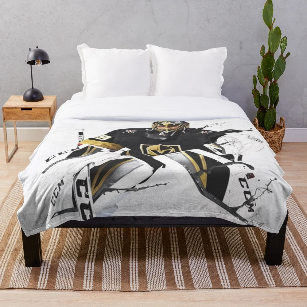 Marc-Andre Fleury inspired plush blanket