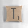 Scrabble Tile Pillow, a unique and stylish home decor piece for game lovers