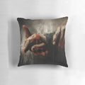 Hands pillow featuring the iconic characters from the TV series Hannibal