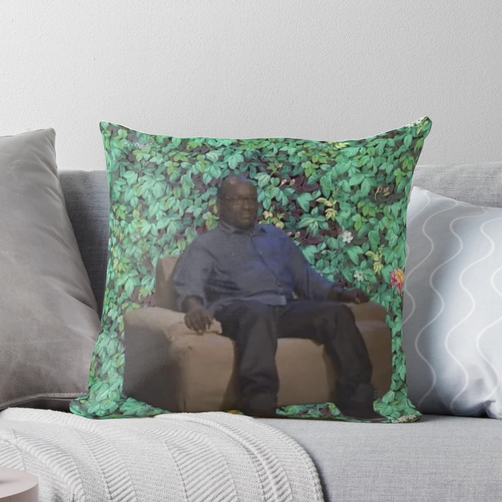 Hannibal Buress inspired Obama portrait printed on a soft, comfortable pillow