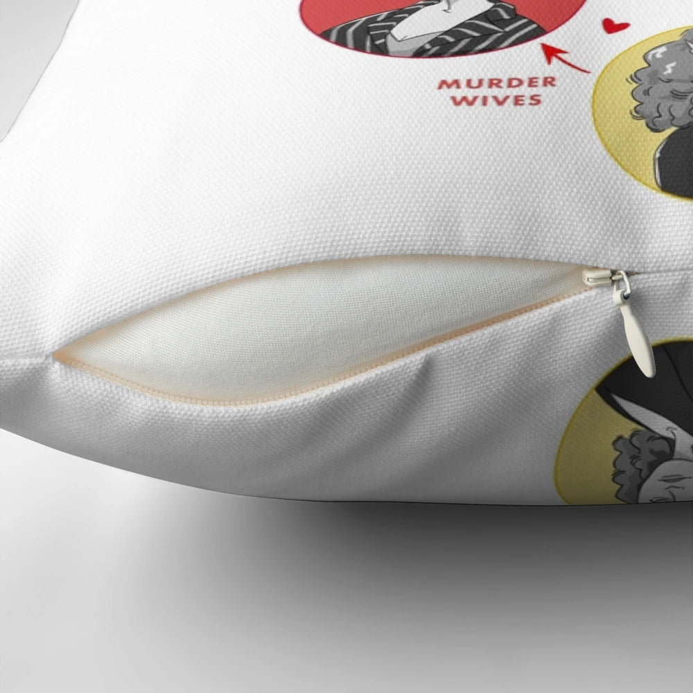 Hannibal Falsettos mashup pillow featuring a redesign of the popular Broadway musicals.