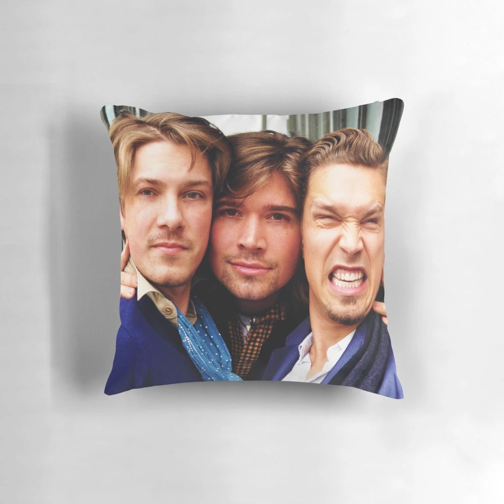 Hanson Inspired Decorative Pillow featuring the Iconic 90s Pop Band