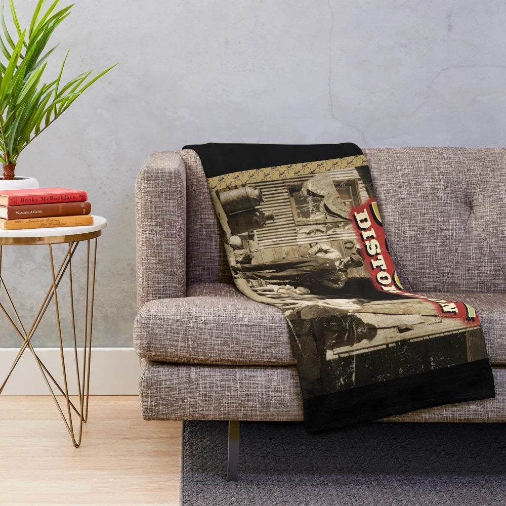 Social Distortion inspired plush blanket