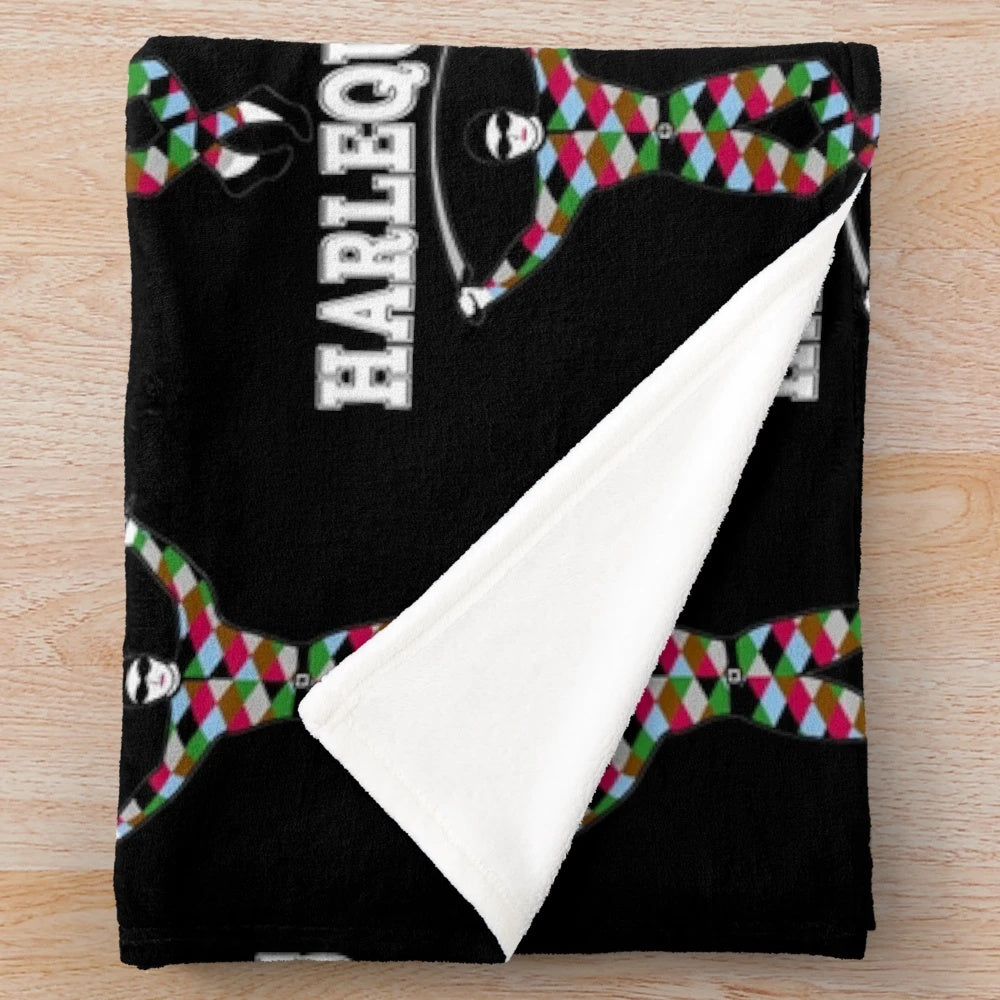 Harlequins Rugby Inspired Plush Blanket