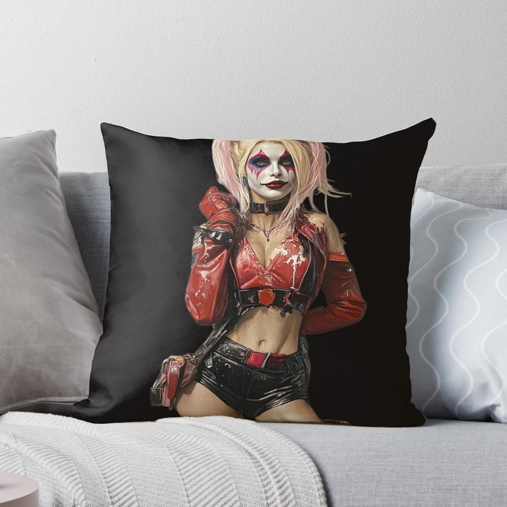 Harley Quinn Pillow featuring the popular DC Comics supervillain character