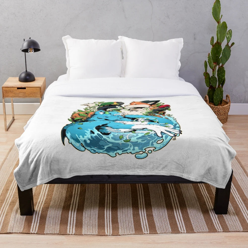 Harmony Plush Blanket with a cozy, soft, and furry design