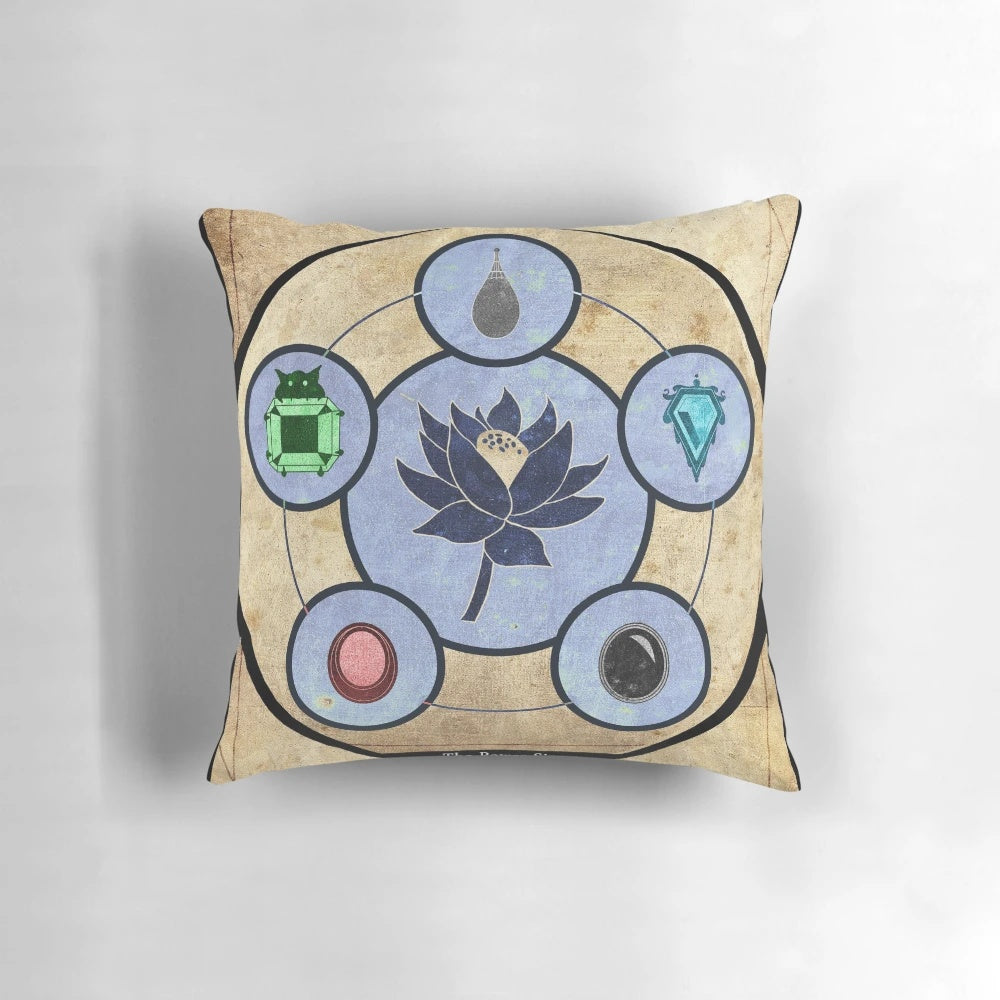 Minimalist Power Six Pillow for Magic: The Gathering fans