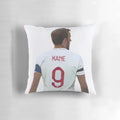 Custom harry kane drawing pillow showcasing the England national team captain in action