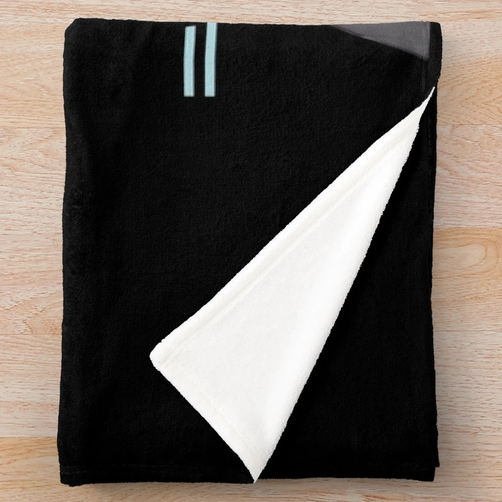 Hatsune Miku plush blanket featuring the popular anime character