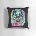 Soft plush Hatsune Miku vocaloid anime pillow with colorful design