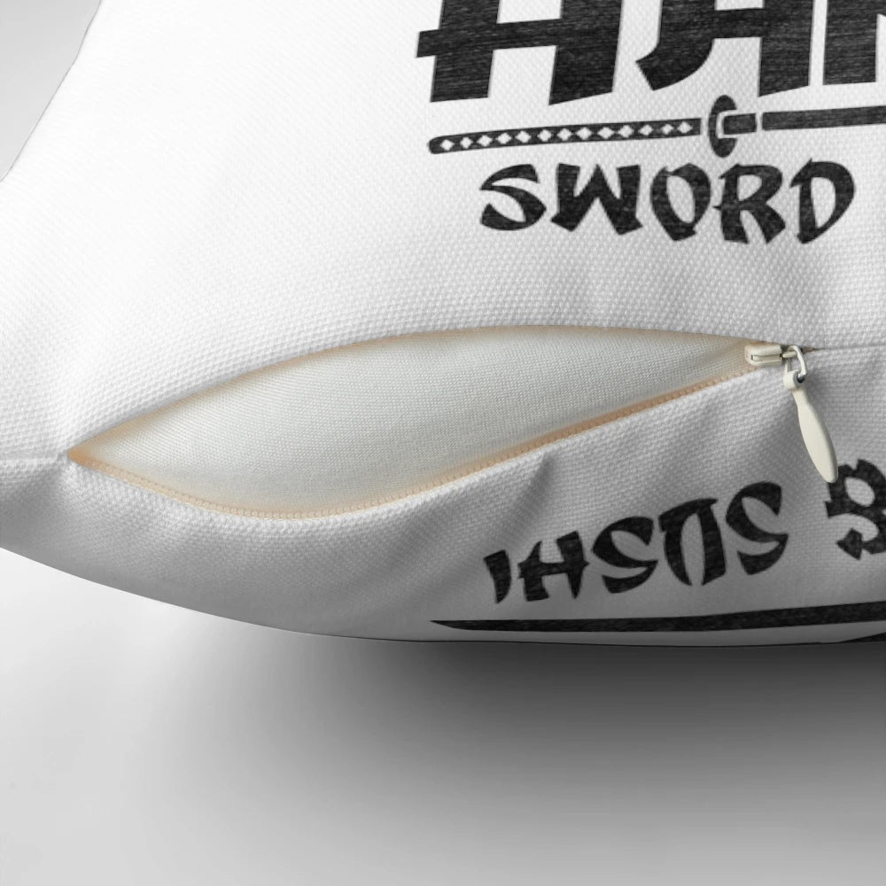 Hattori Hanzo Samurai Martial Arts Decorative Pillow