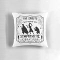 Haunted Mansion themed pillow featuring the iconic hitchhiking ghosts