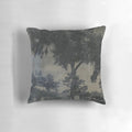 Mystical Cassadaga Tin Type Pillow Featuring Haunted Cemetery, Gravestones, and Angels