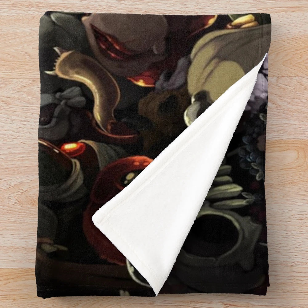 Binding of Isaac Monsters Plush Blanket