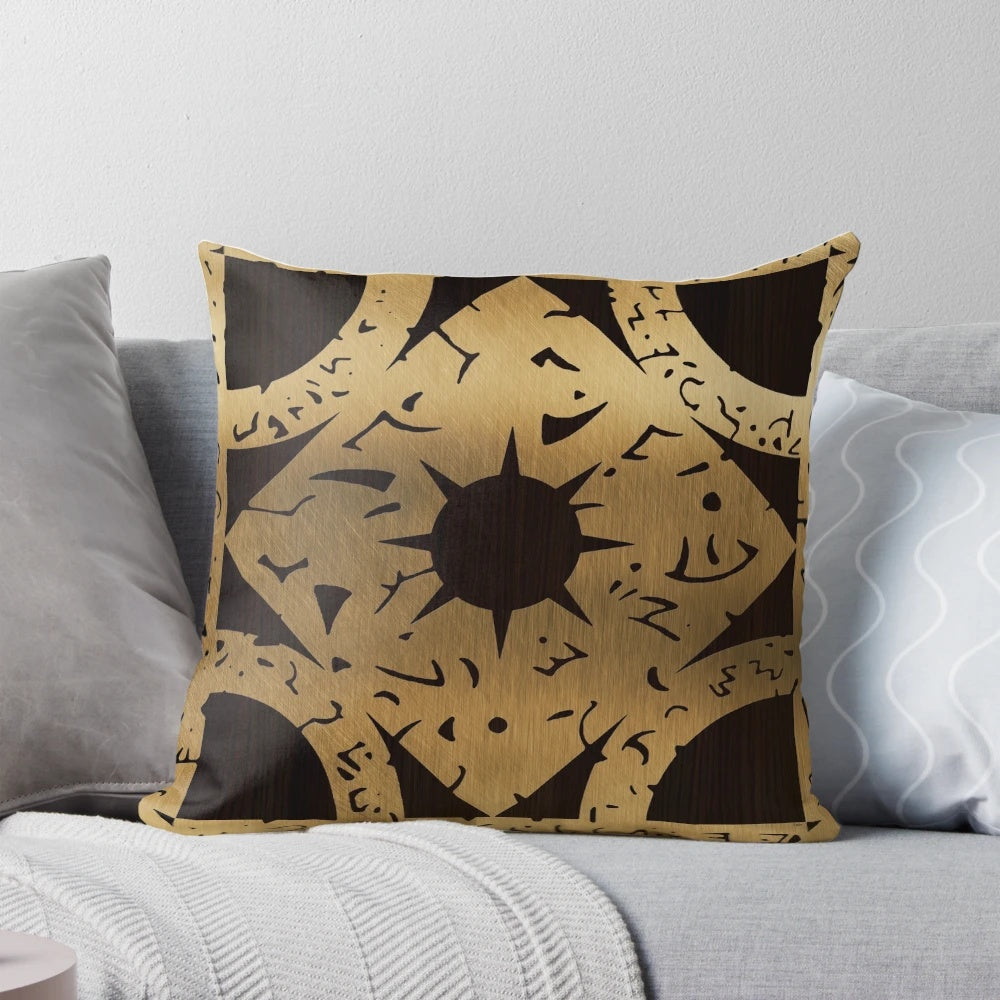 Lament Configuration Pillow featuring the iconic puzzle box from Hellraiser