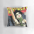 Forest Pillow" - A gothic, horror-themed decorative pillow for a spooky and eerie ambiance.