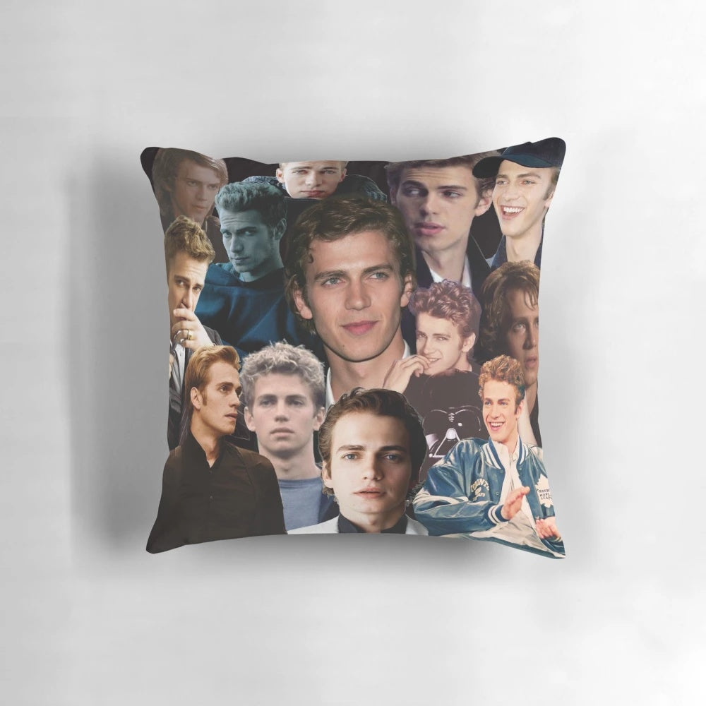 Hayden Christensen Collage Pillow for Home Decor