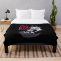 Hazbin Hotel and Helluva Boss inspired plush blanket featuring Loona