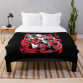 Hazbin Hotel Charlie and Vaggie Plush Blanket