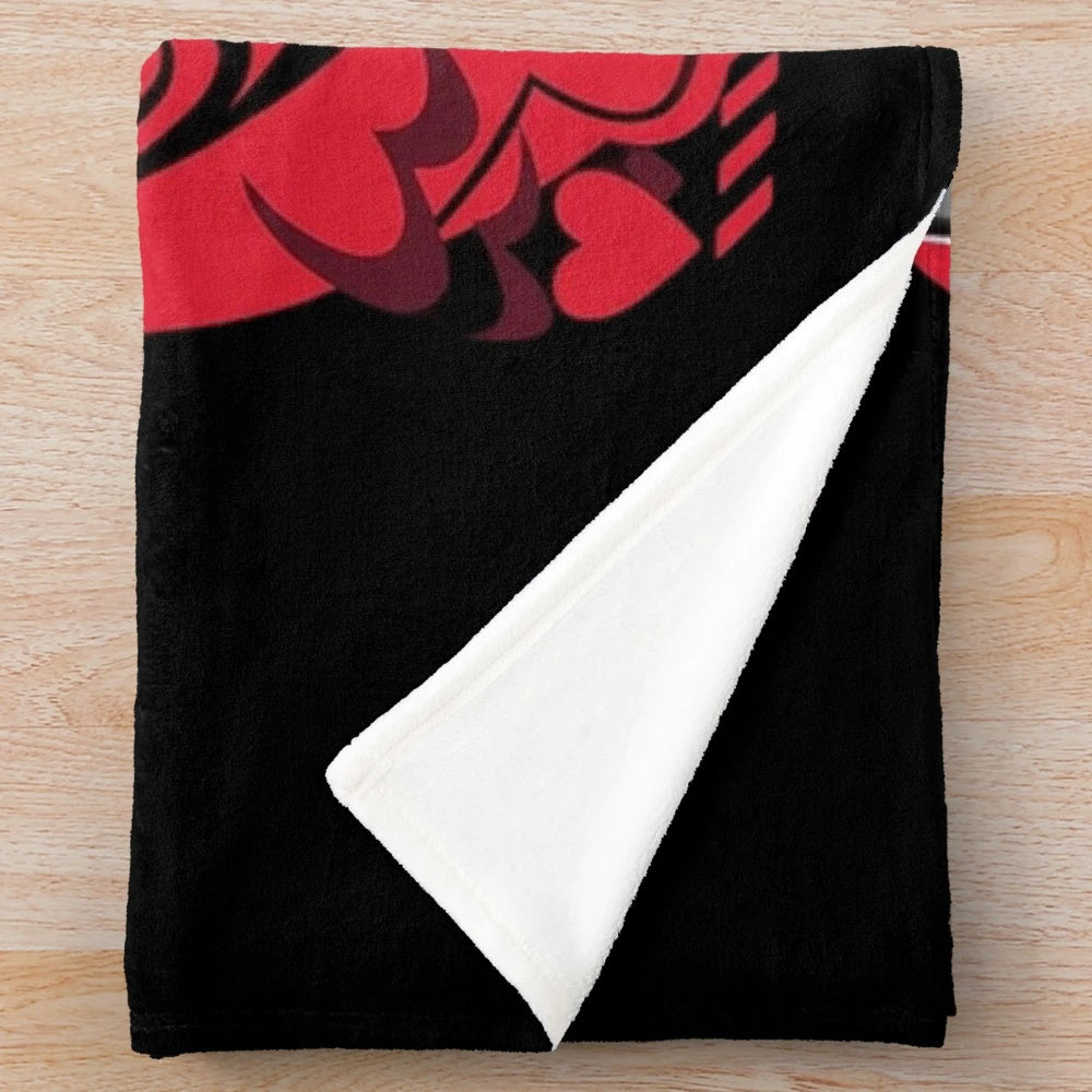 Hazbin Hotel Charlie and Vaggie Plush Blanket
