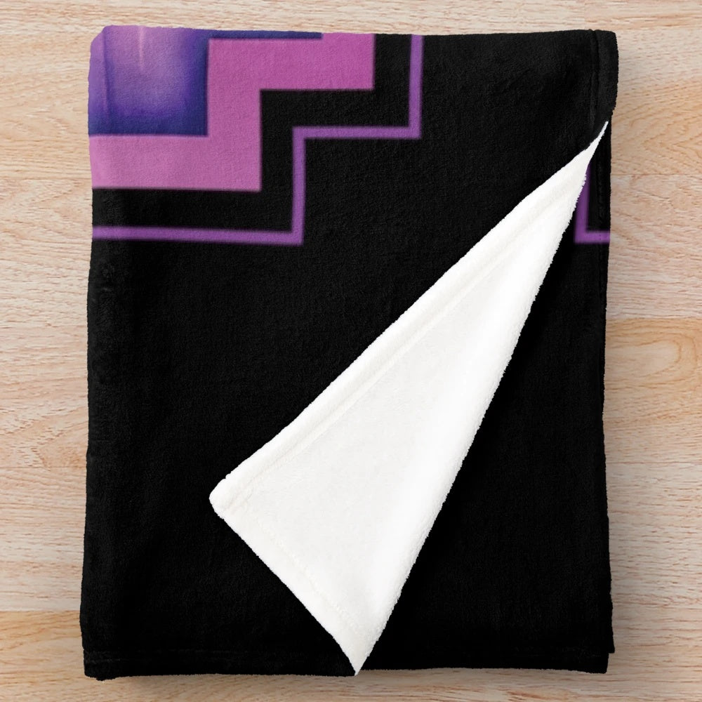 Hazbin Hotel Angel Dust Inspired Plush Blanket