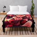Hazbin Hotel Lucifer Inspired Plush Blanket