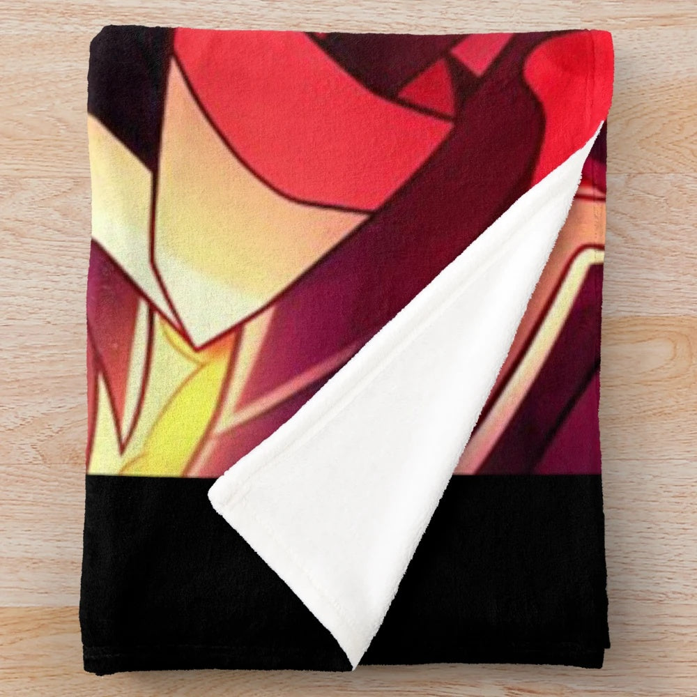 Hazbin Hotel Lucifer Inspired Plush Blanket