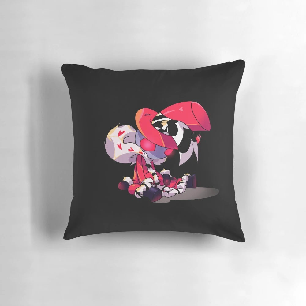 Plush Valentino Demon Doll Pillow from Hazbin Hotel Cartoon