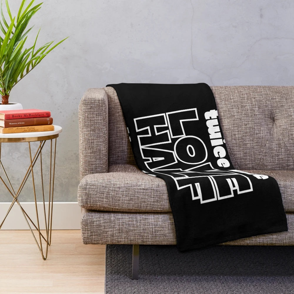 Soft and cozy plush blanket with "Best Mom in the History of Ever" quote