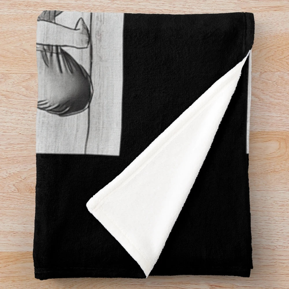 Cozy plush blanket personalized for a special father-daughter relationship