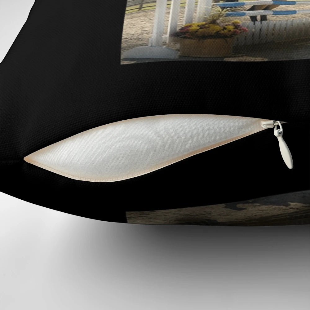 Heartland Fans Pillow featuring the Heartland logo and design
